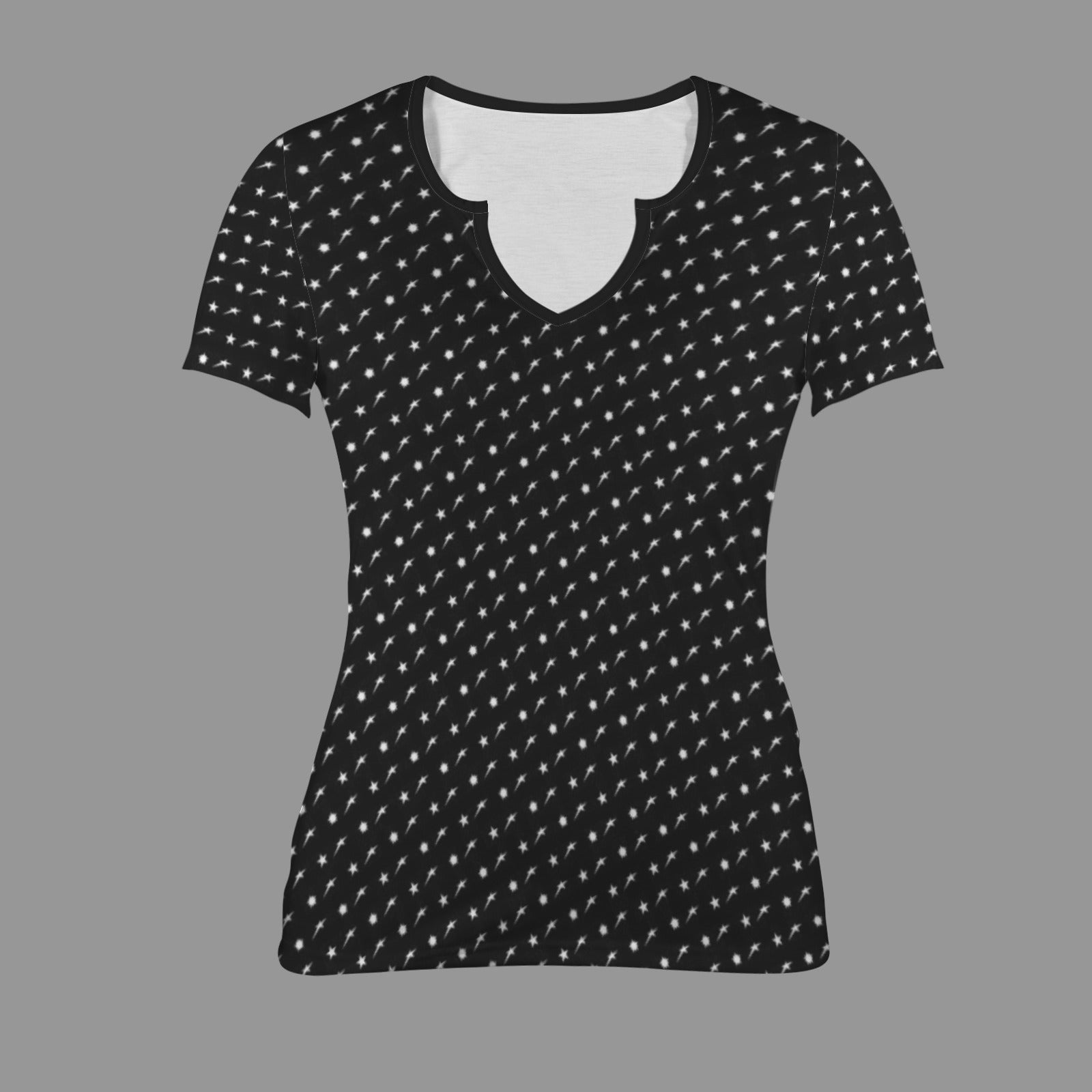 Starry Print Short Sleeve T-Shirt