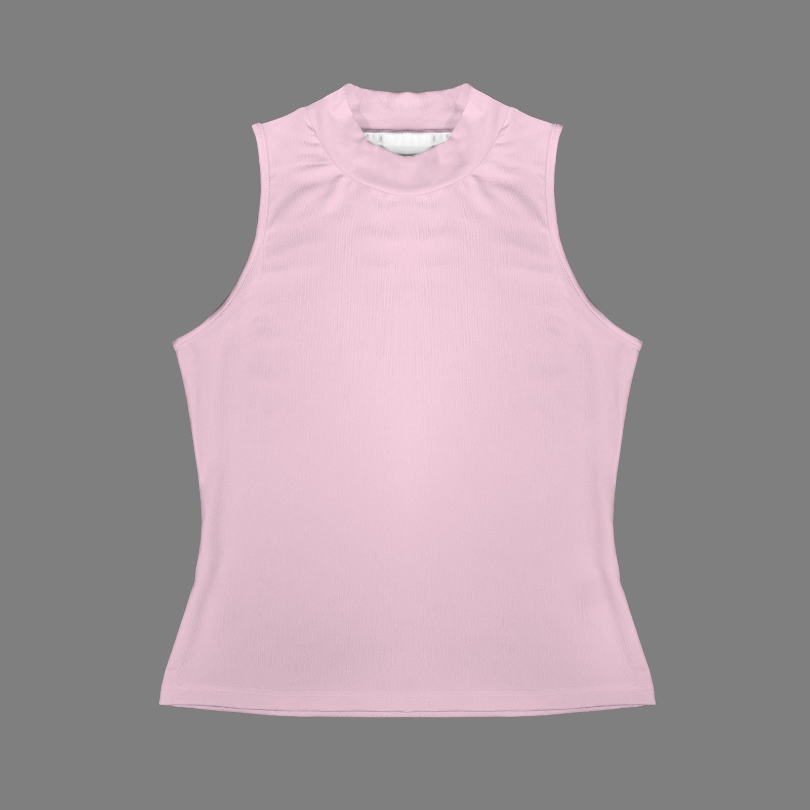 Casual Sleeveless Slim Fit Tank Top Pink