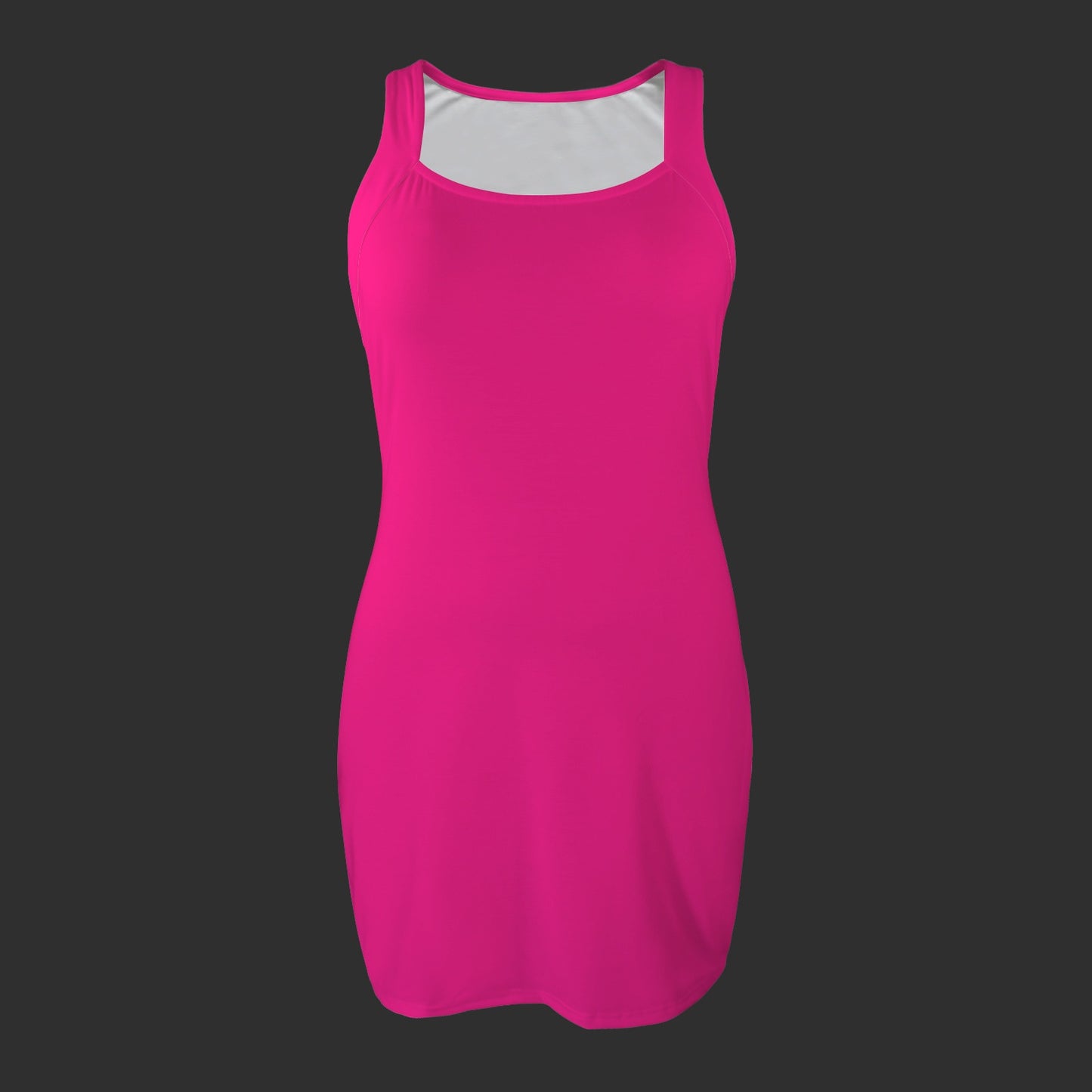 Magenta Sleeveless Dress