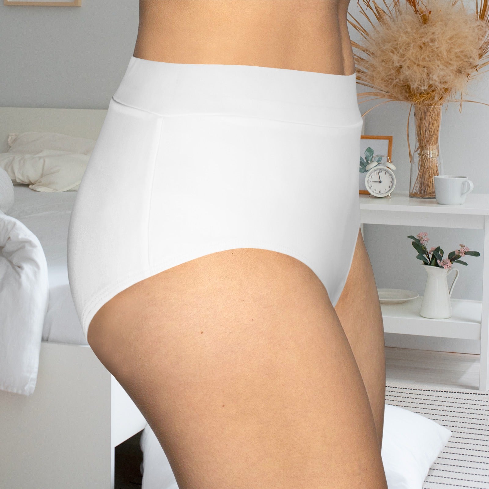 High Waist Panties White