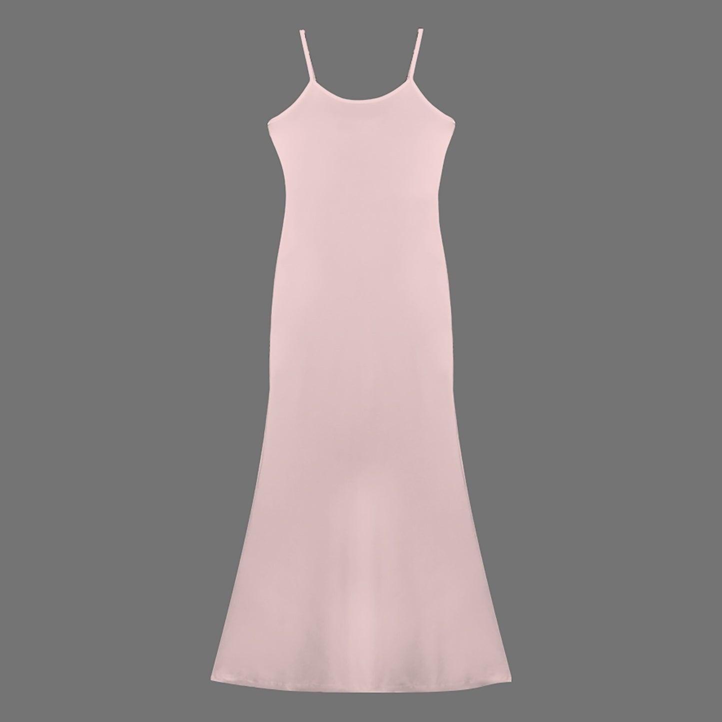 Casual Lounge Slip Maxi Dress Ballet Pink