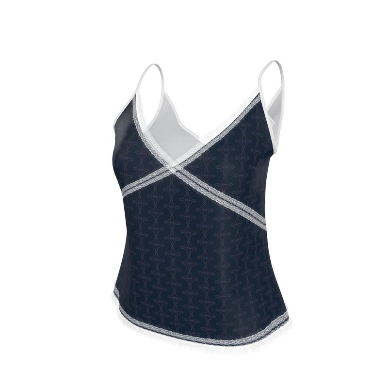 Navy Texture Cami