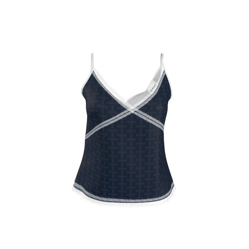 Navy Texture Cami