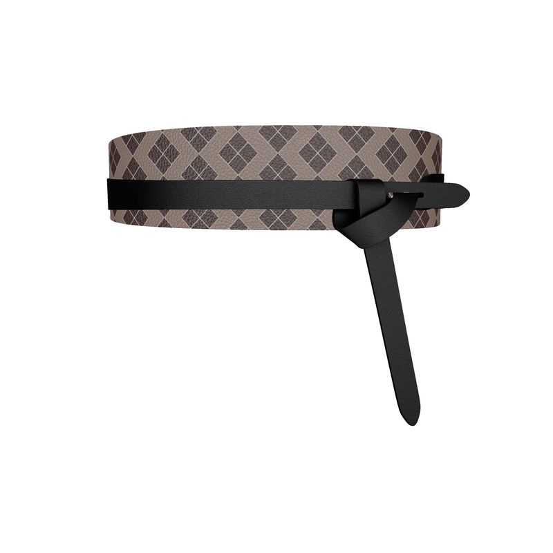 Coffee Logo Wrap Belt