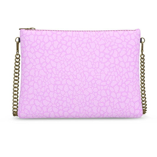 e Pink Opulence Crossbody Purse with Chain