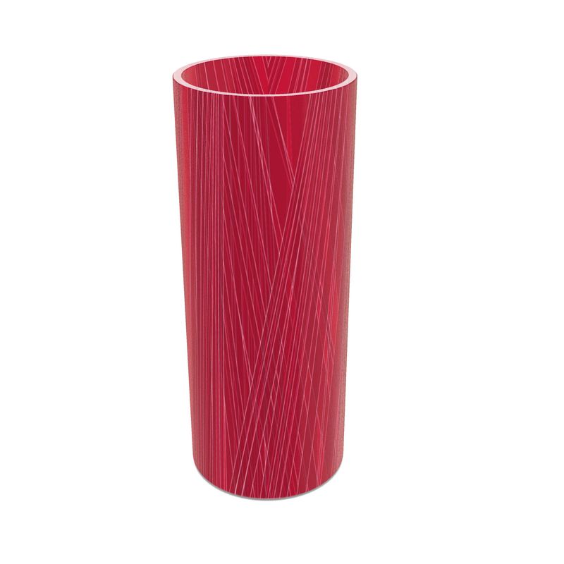 Reds Glass Vase