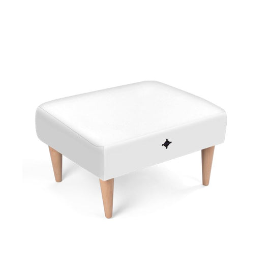 White Footstool