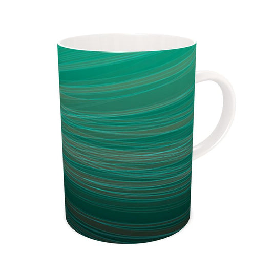 Leaf Abstract China Mug