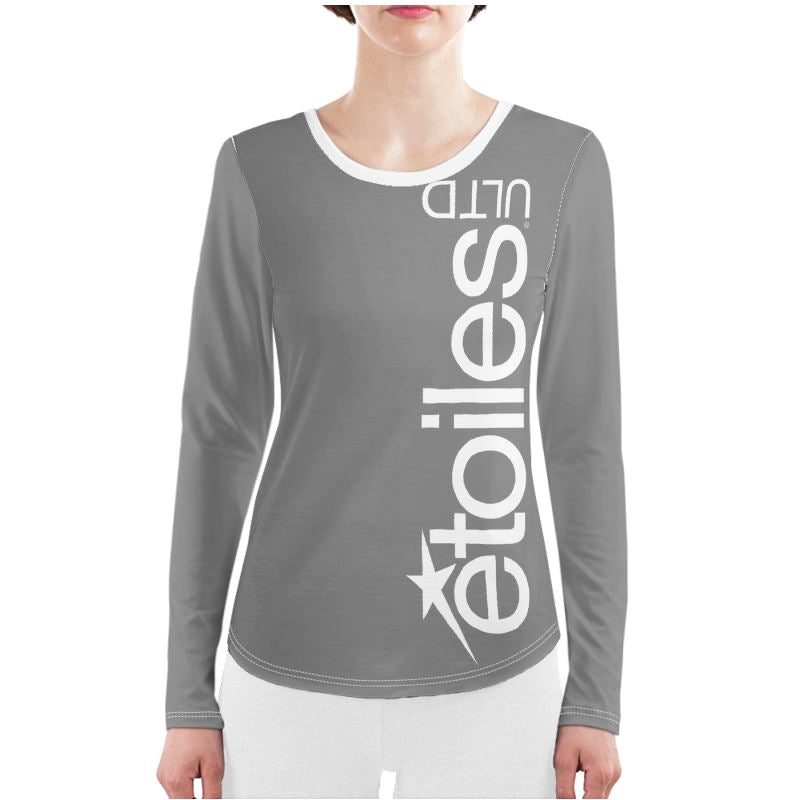 Greay étoiles Logo Night Set (Grey Top & Matching Grey Pant)