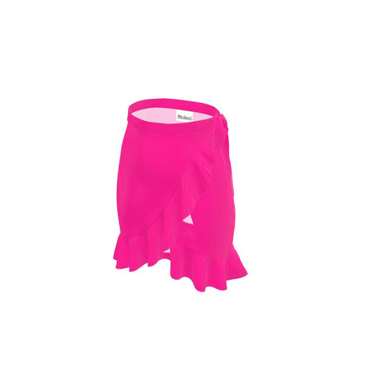 Magenta Flounce Skirt