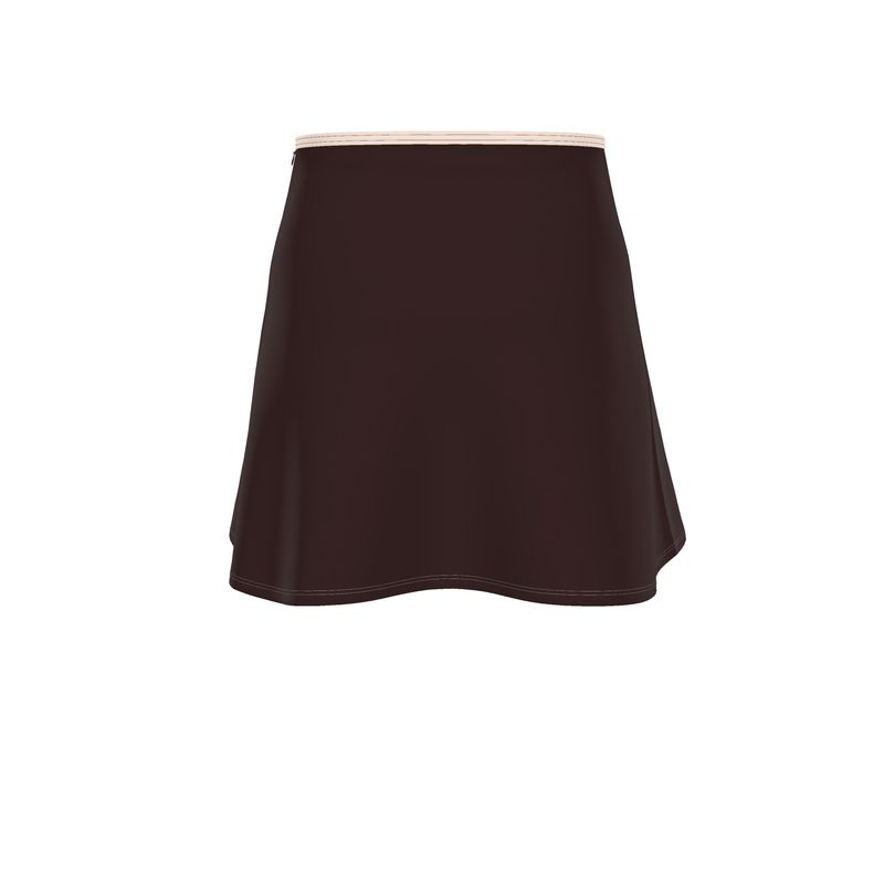 Espresso Flared Skirt