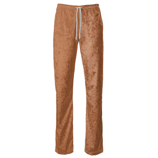 Womens Trousers Caramel Print