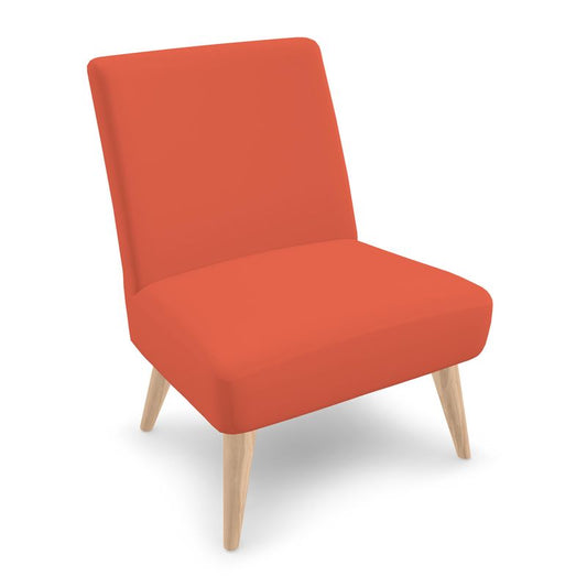 Coral Orange Chair