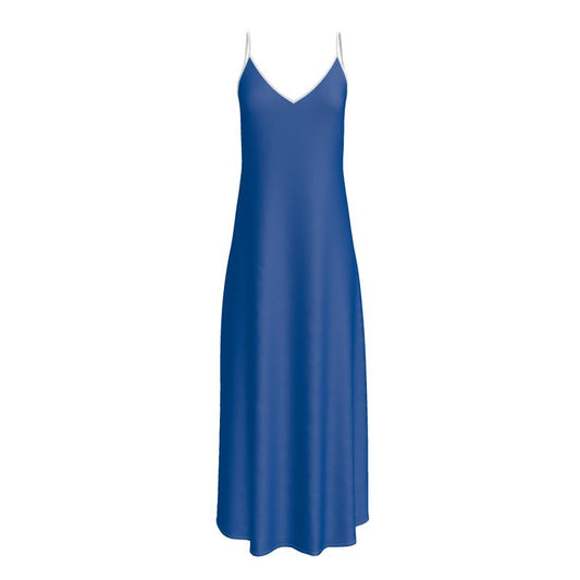 Long Sleeveless Slip Dress