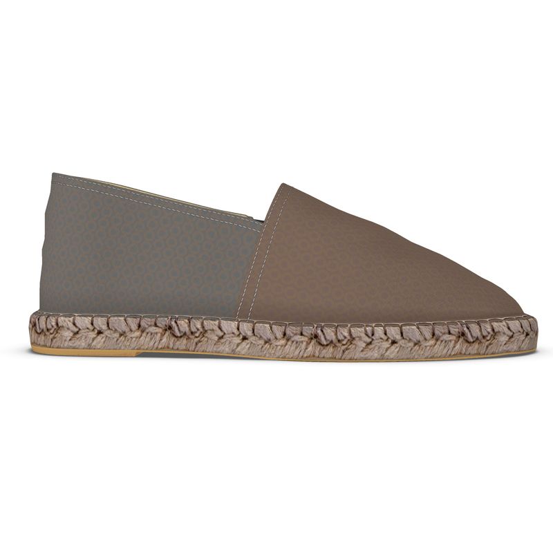 Espadrilles Neutrals Circle Print