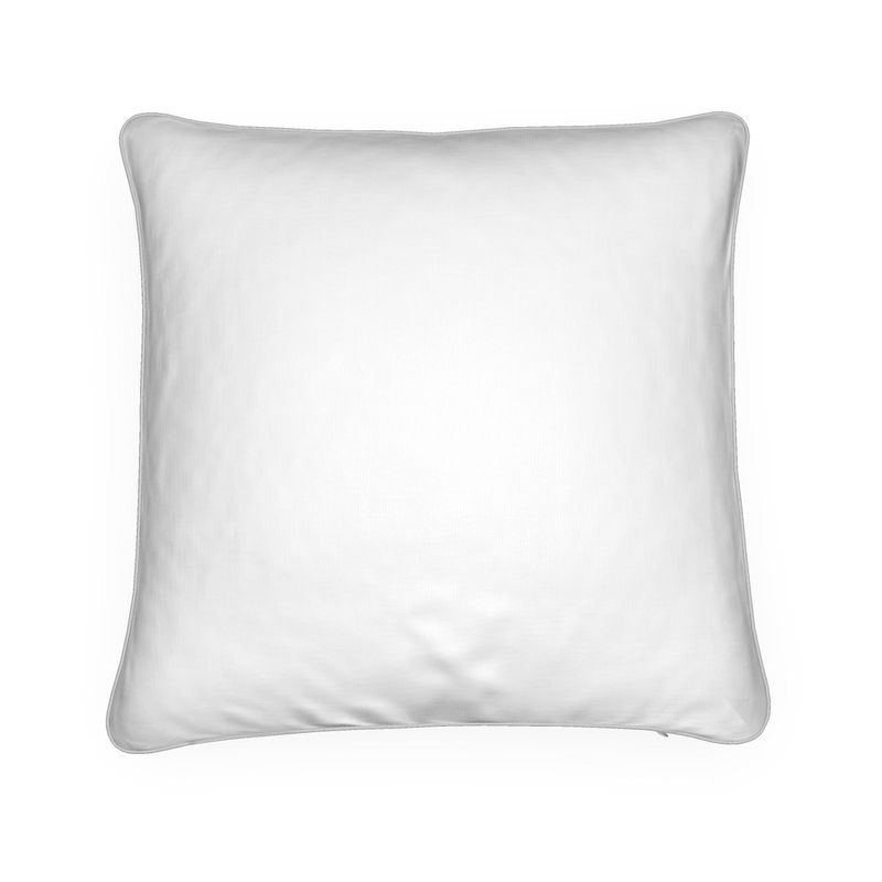 Velvety White Cushion