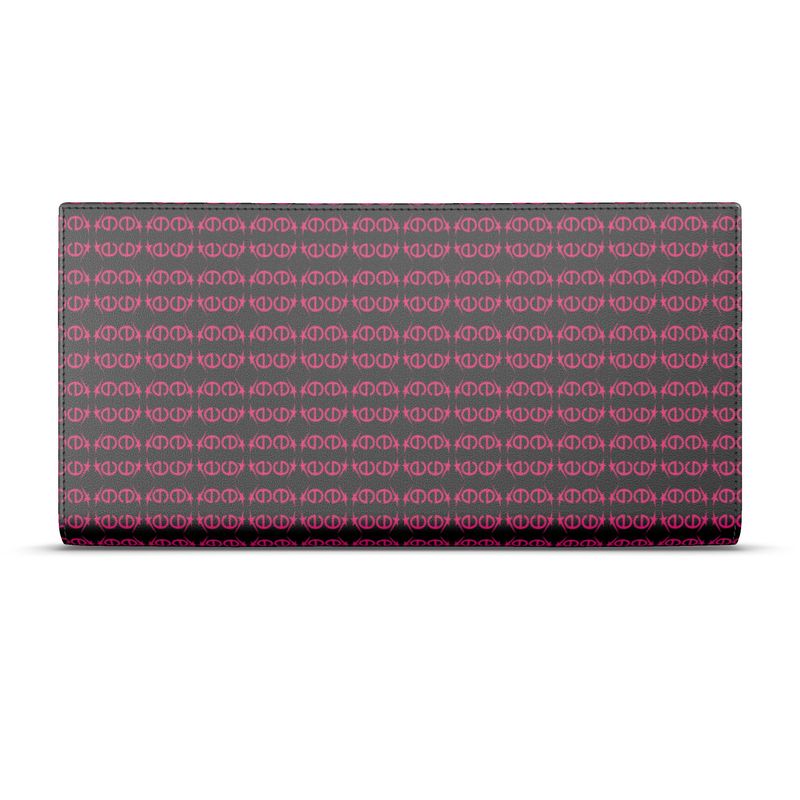 Travel Wallet é Magenta & Black