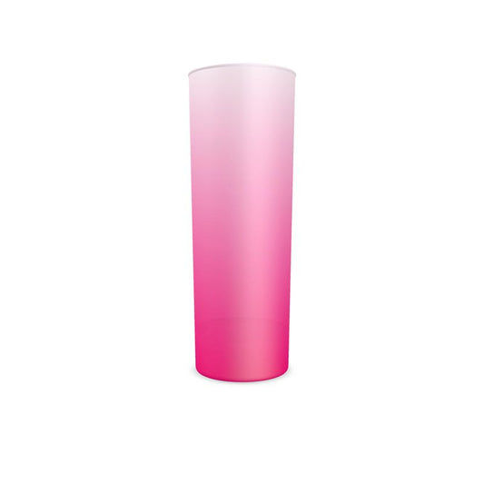 Tall Drinking Glass Gradient Magenta