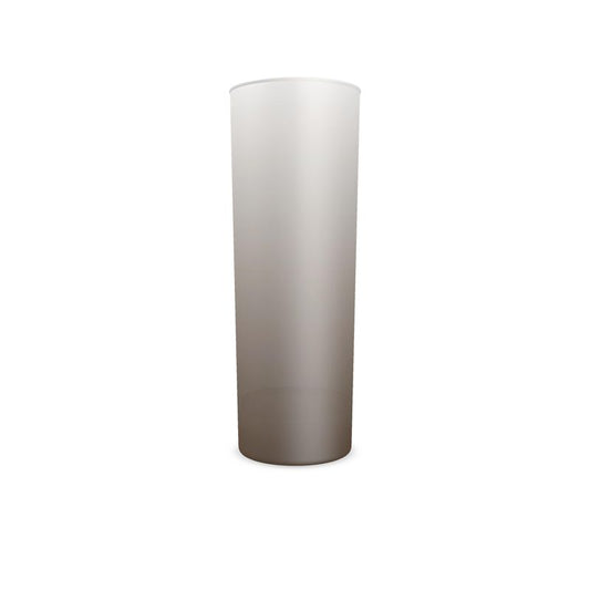 Tall Drinking Glass Gradient Taupe