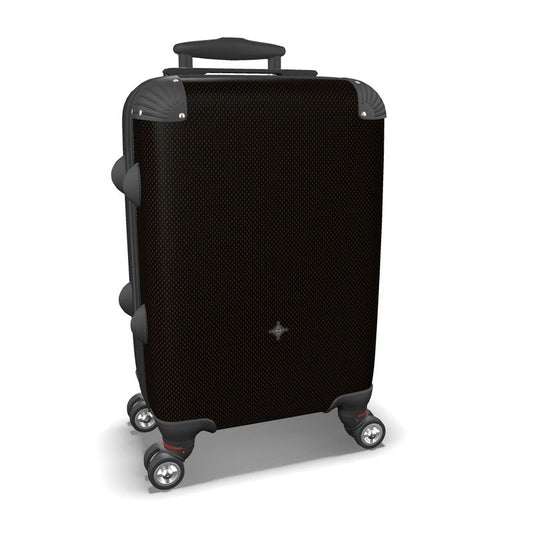 Suitcase Dark GeoPoint Print