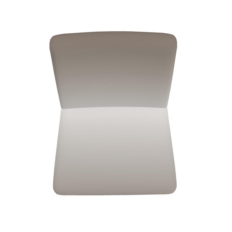 Occasional Accent Chair Taupe Beige Gradient