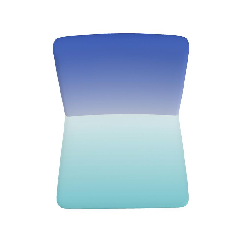 Occasional Accent Chair Sea Colors Gradients