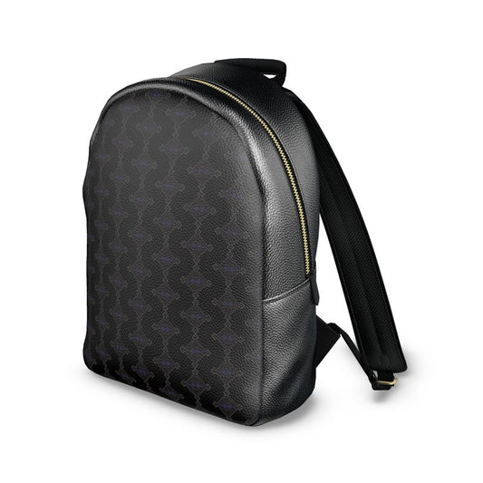 é Diamond Colville Leather Backpack Midnight Black